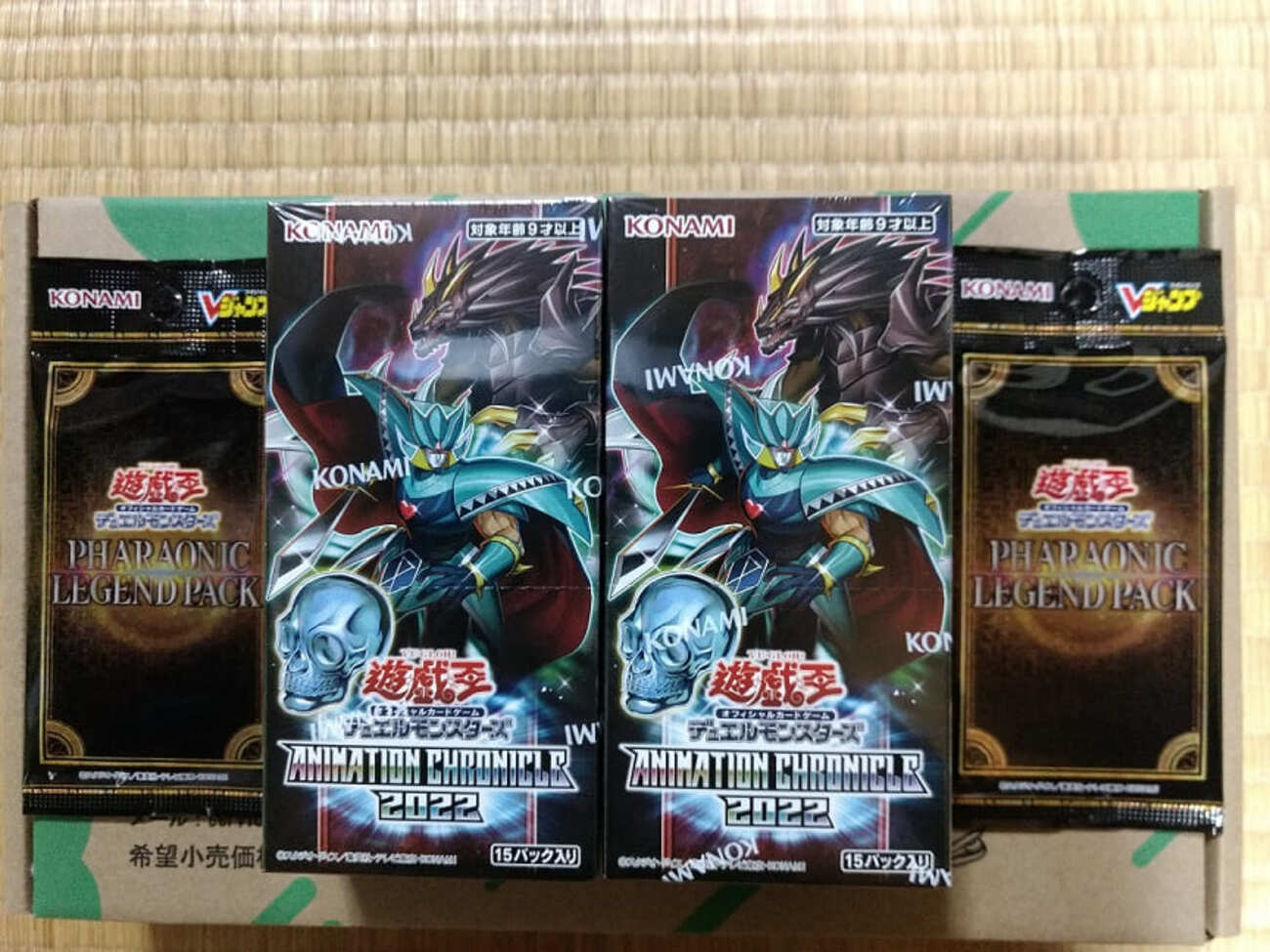 アニメーションクロニクル2022 未開封 シュリンク付き 12box 遊戯王