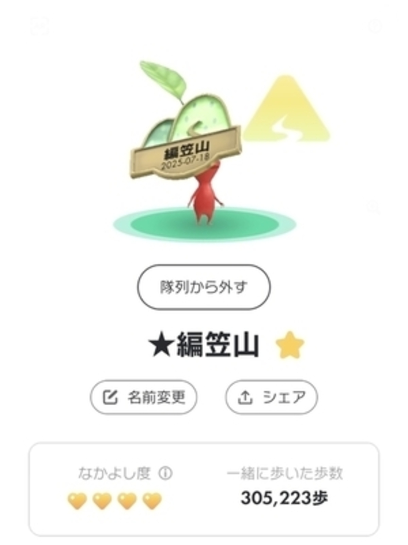 編笠山（長野県諏訪郡富士見市･山梨県北杜市）