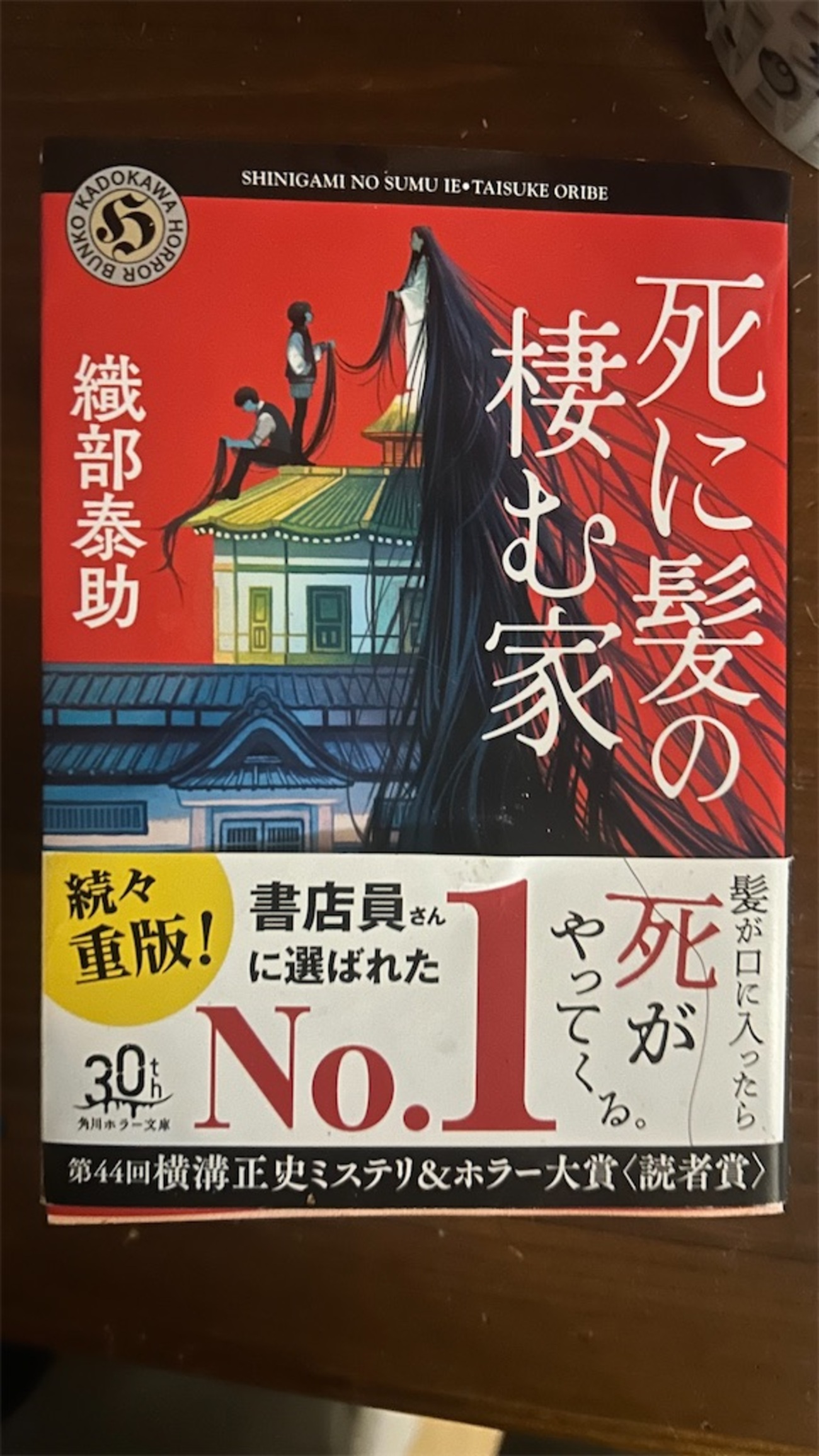 死に髪の棲む家」紙の本の醍醐味—帯の髪の毛にニヤリ - iCHi's diary