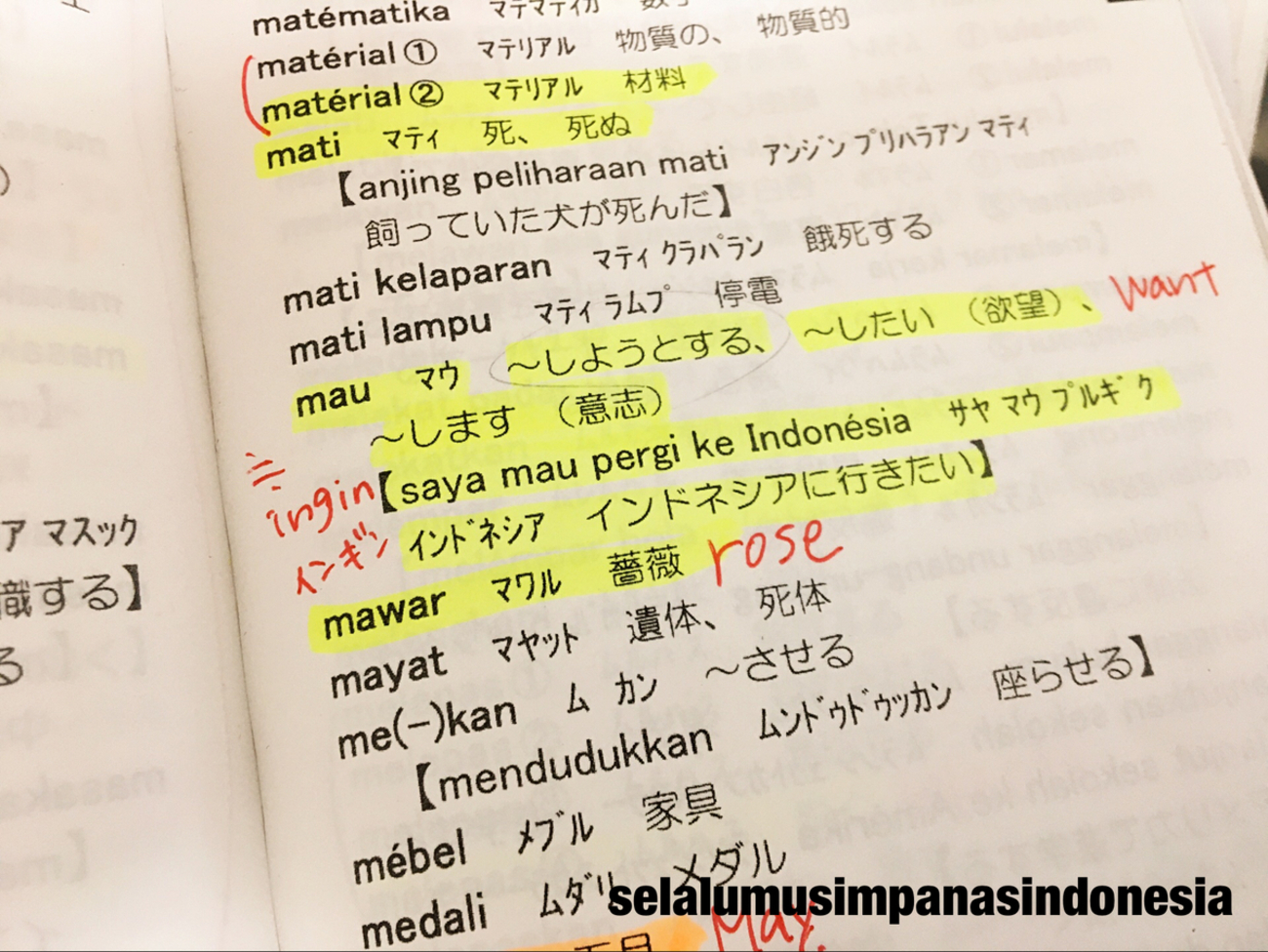 0から約2ヶ月でインドネシア語検定E級取得してみた③問題分析 