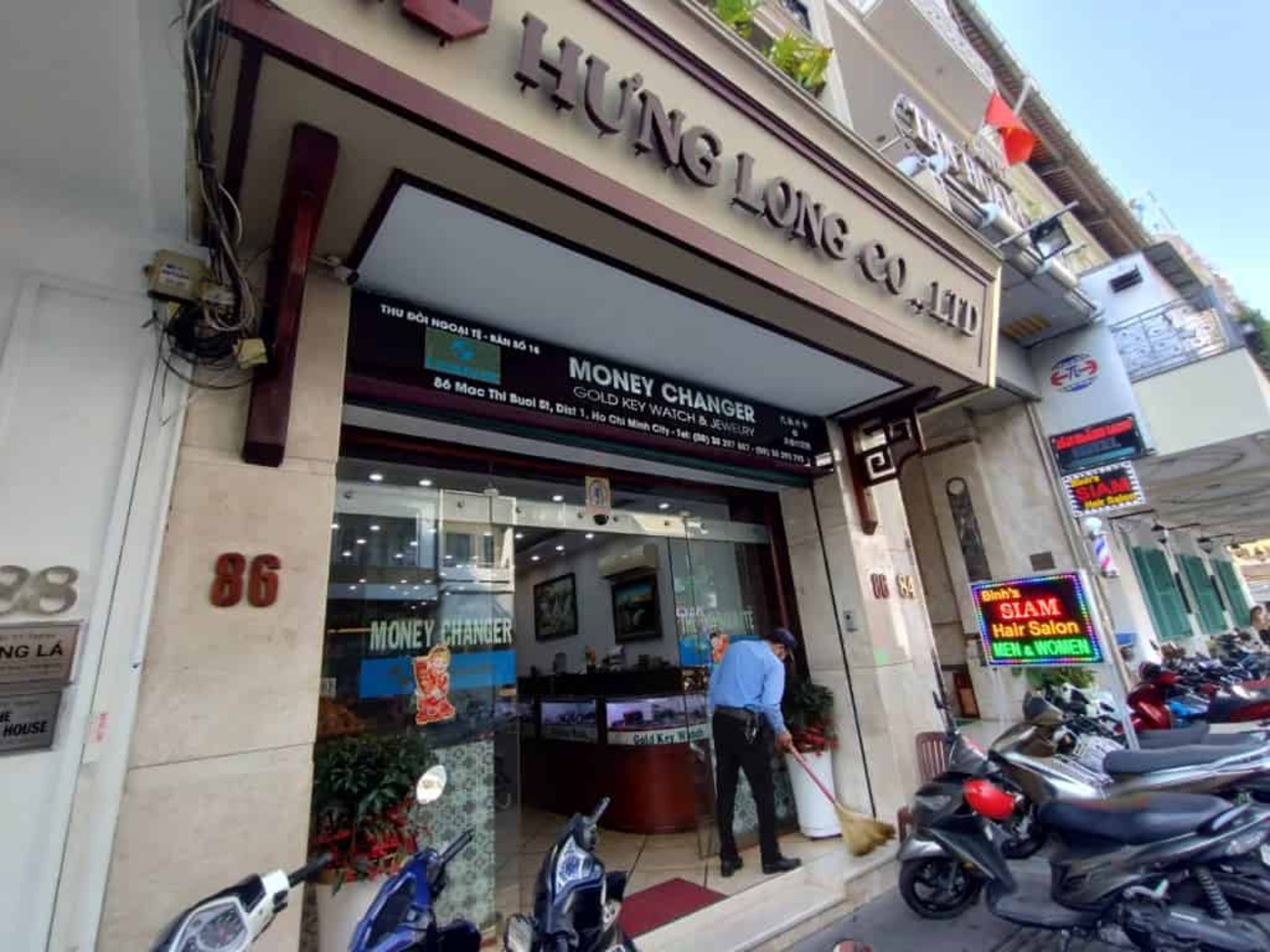 ベトナムで両替 - Hung Long Money Exchange／Tiệm Vàng Soạn Hà 