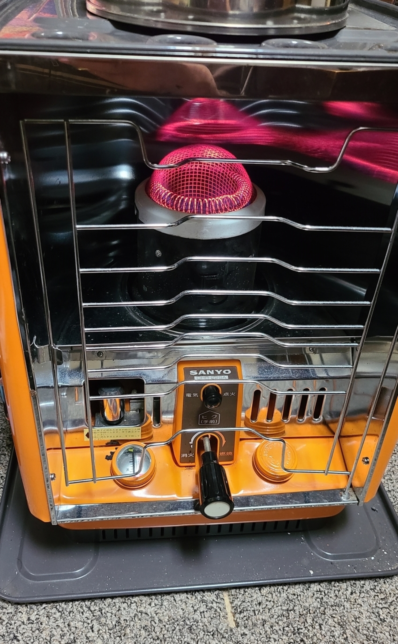 三洋 石油ストーブ OHR-22SA 空焼き - 家電マニアの備忘録hatenablog