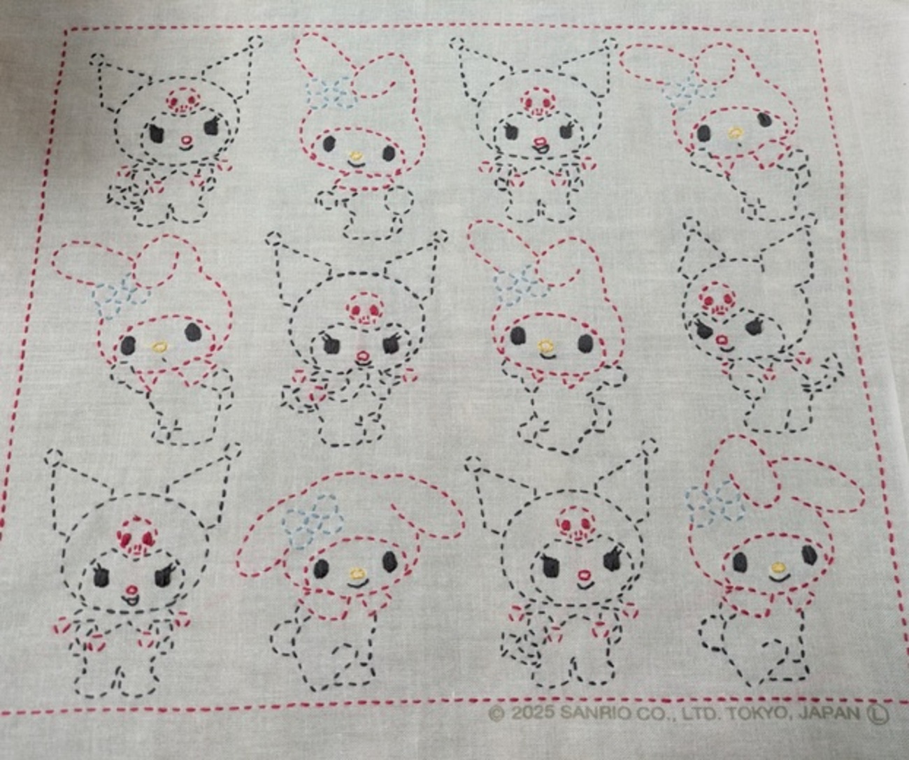マイメロの刺し子 - インコ日和
