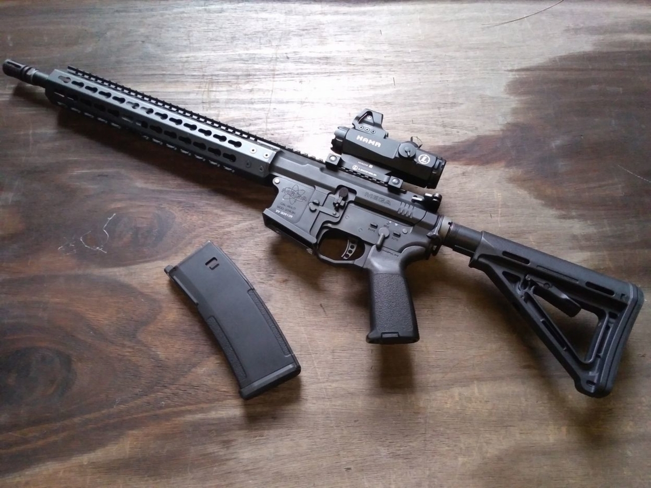 たぬラボ】KSC MEGA ARMS MKM AR-15 整備編 - せんばやまのたぬきちの 