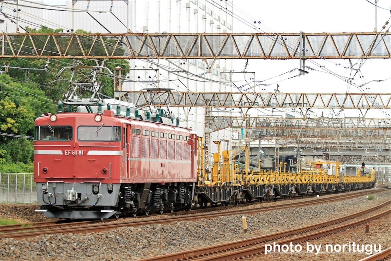 JR EF81形電気機関車(81号機・復活お召し塗装) JR EF81形 電気機関車 (81号機・復活お召塗装) (鉄道模型