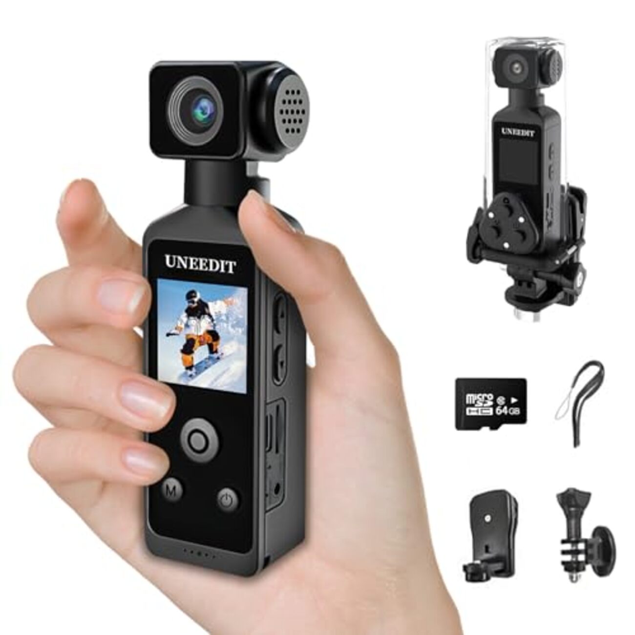 正直レビュー】GoProじゃなくていい？UNEEDITアクションカメラの5Kと