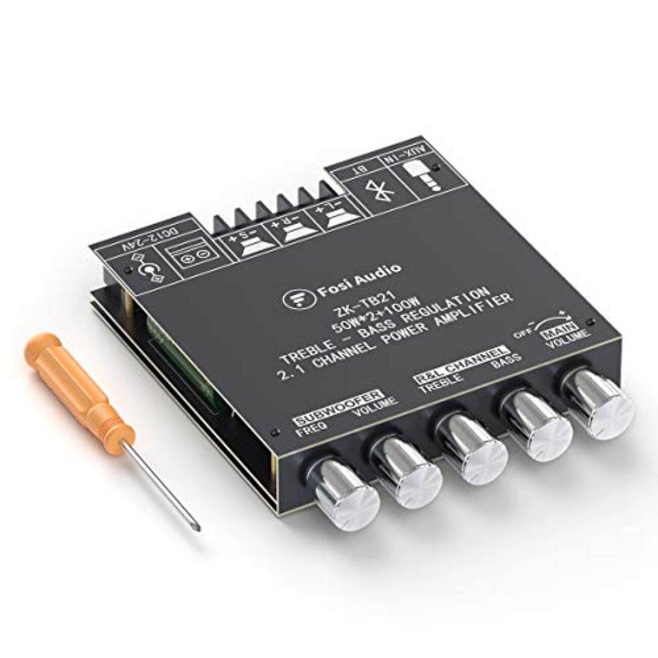 格安のアンプとジャンクウーファーで快適な2.1chのサウンドを楽しむ 