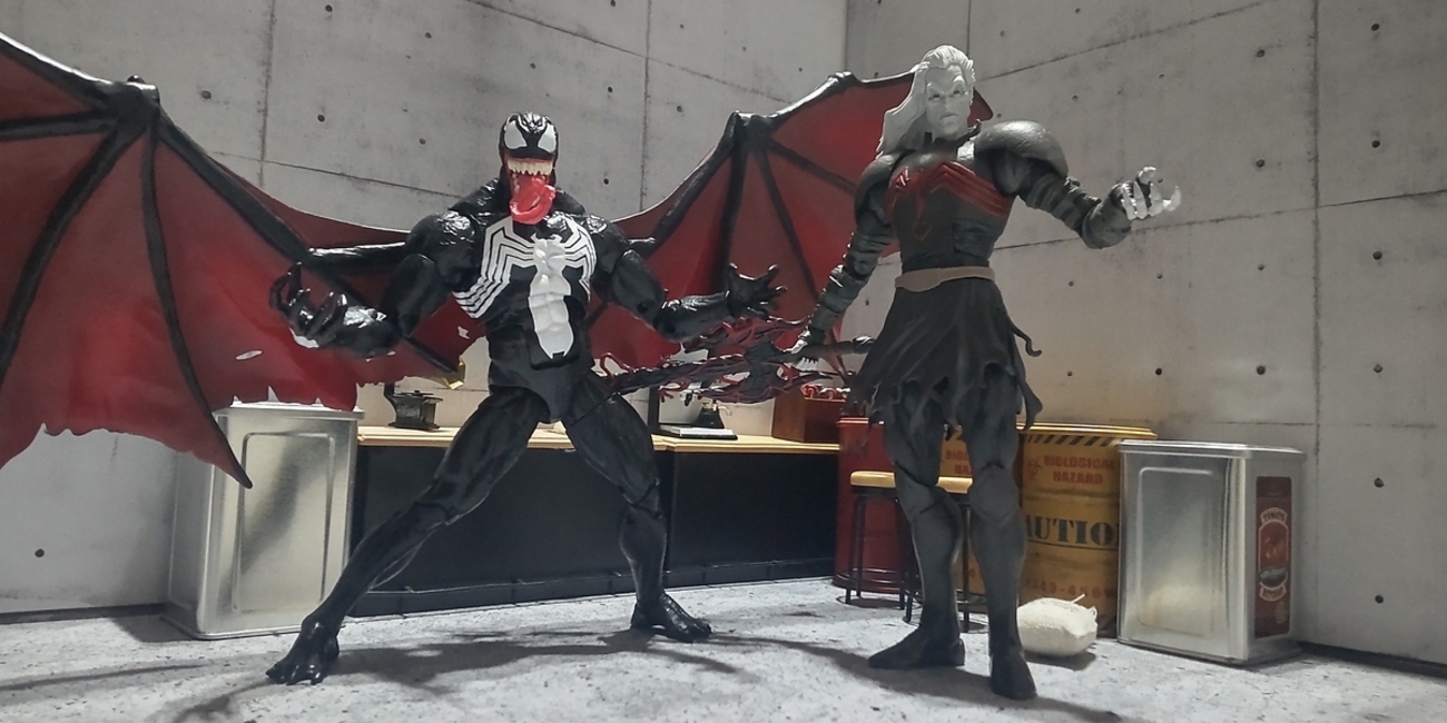 アメトイ：マーベルレジェンド KING IN BLACK ヴェノム＆ヌル2体セット 