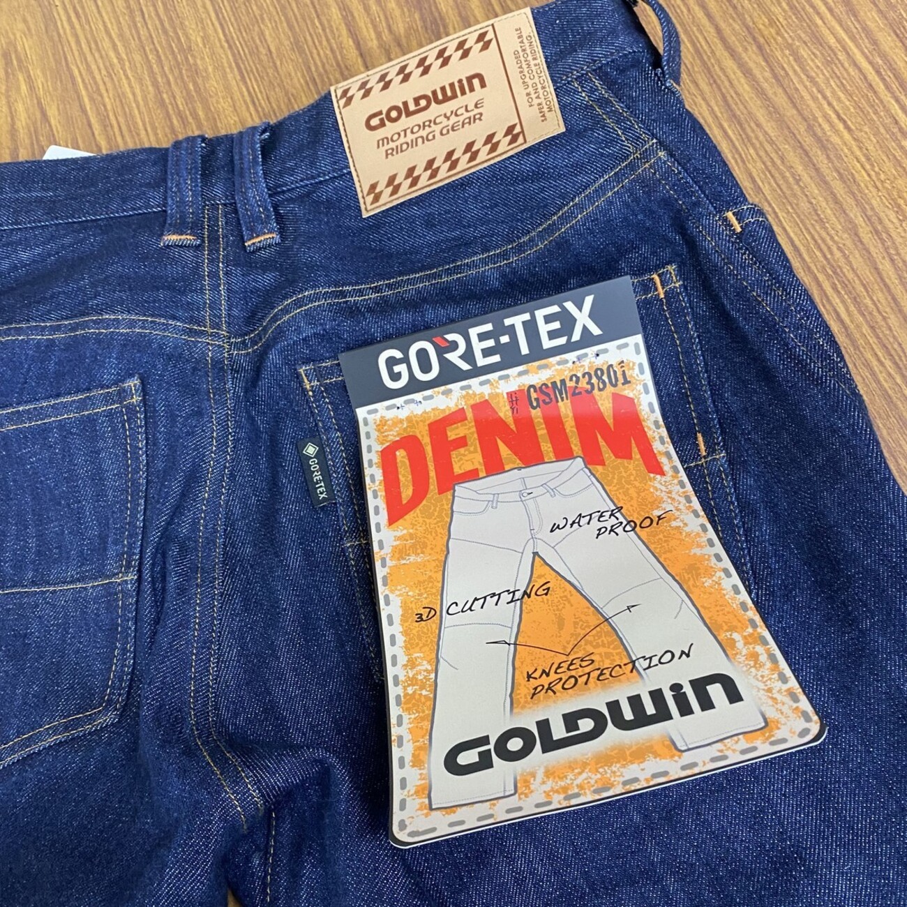 GOLDWIN MOTORCYCLE ゴアテックスデニムパンツ ゴールドウィンゴ 