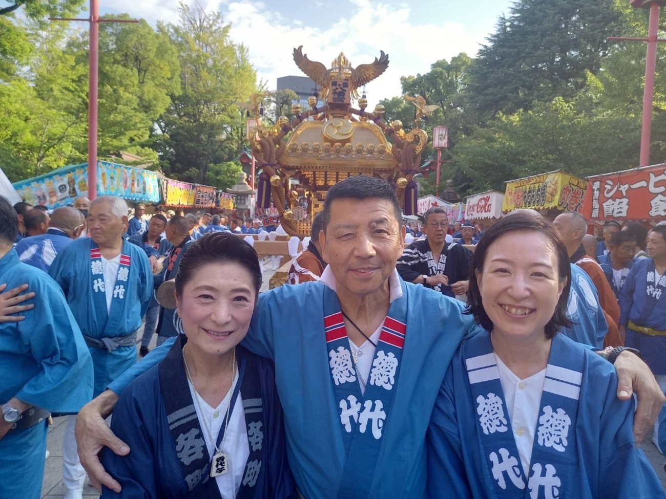 富岡八幡宮例大祭2025❣二ノ宮神輿渡御・・・。 - ピンクの子ブタ