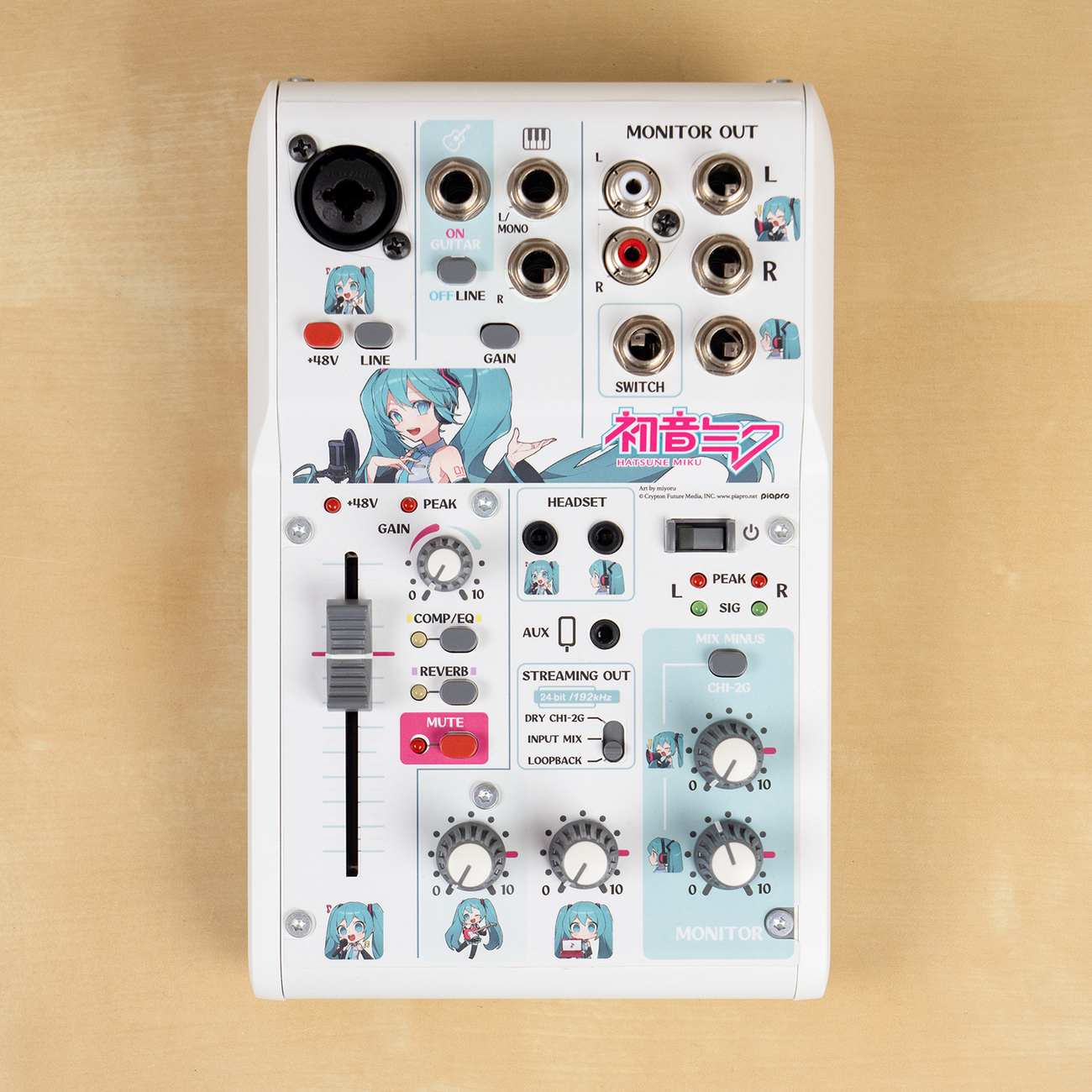 初音ミク × YAMAHA AG03MK2 backend=imagemagick;version=1;
