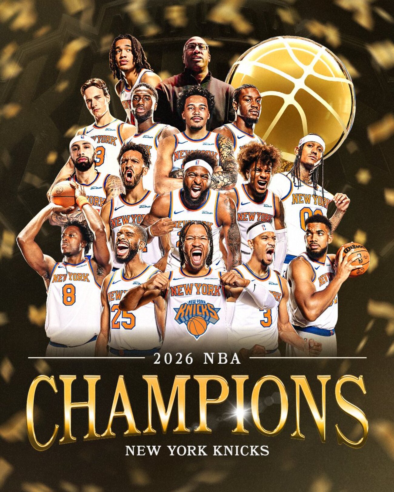 New York Knicks 2026 NBA Champions🎊 - HYPE Timothy