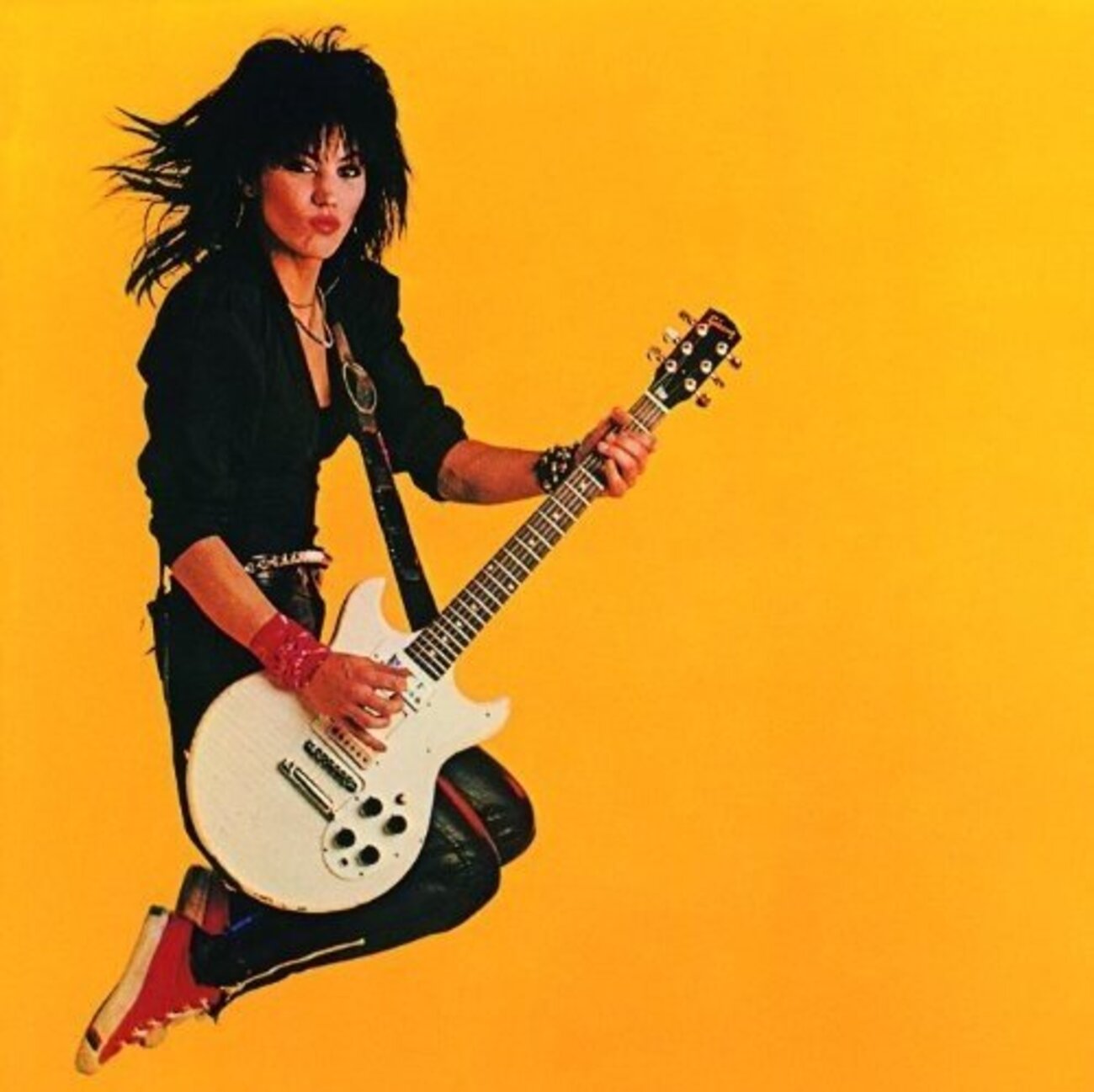販売数No.1 Joan jett tour ノースリーブ 80s!!!ジョーンジェット 