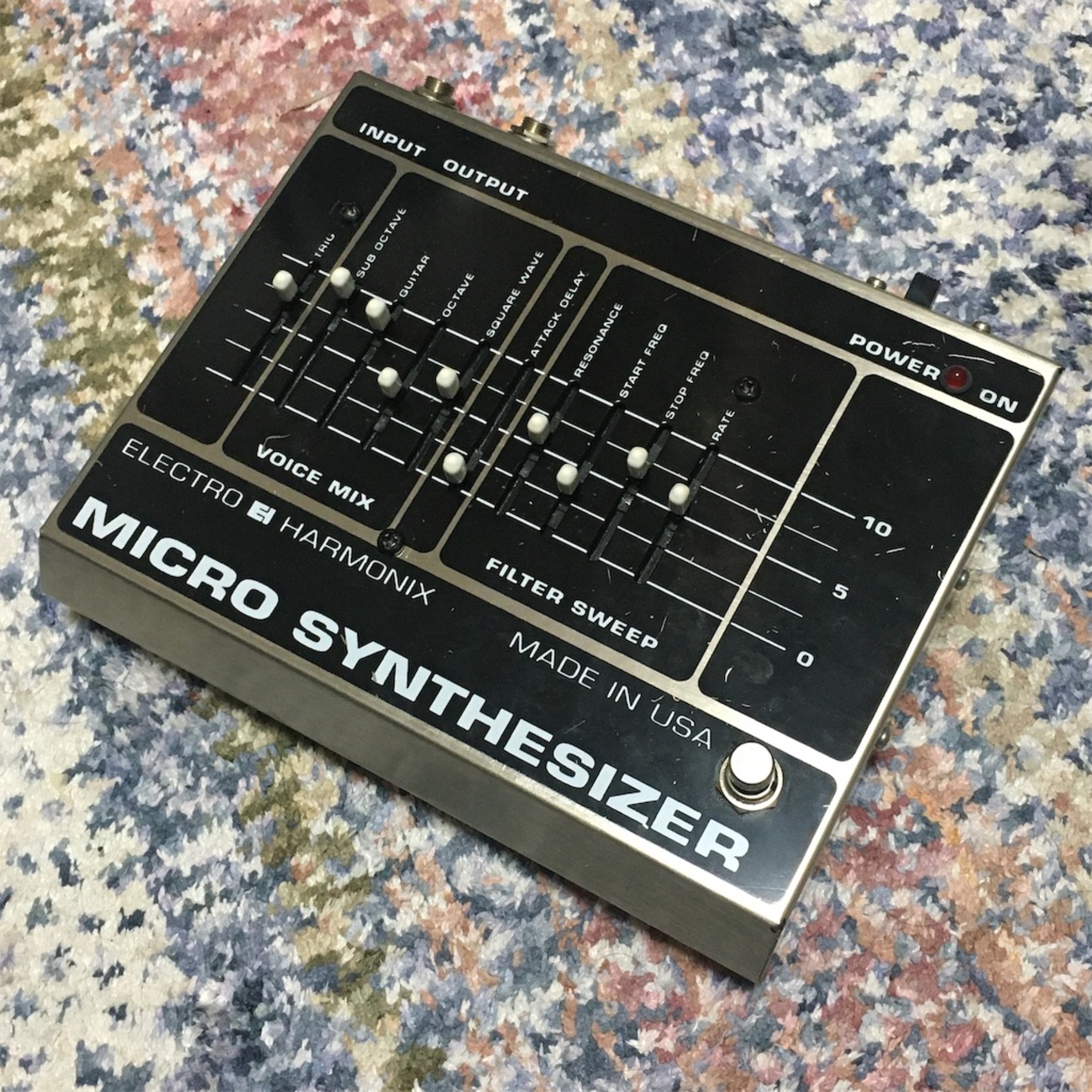 electro-harmonix / MICRO SYNTHESIZER レビュー