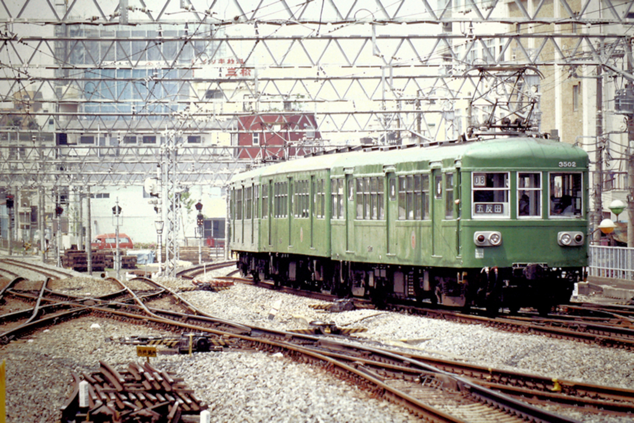 東急池上線　池上・蒲田方面標識 ホーロー製 122254_icatch.jpg