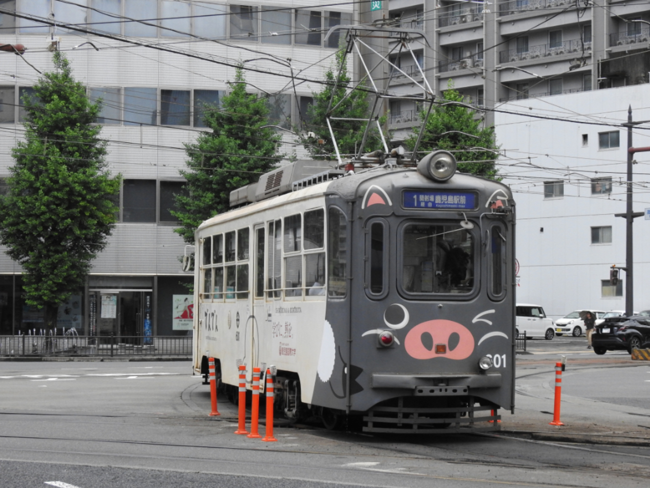 鹿児島市電600形 601号車(でんでん) - 新つなぐ☆ひろがる☆ときめく