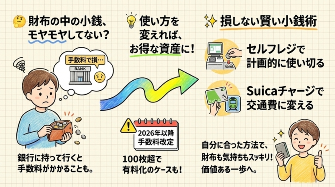 溜まった小銭はどうする？知恵袋で判明した賢い使い道 - Ice Walker