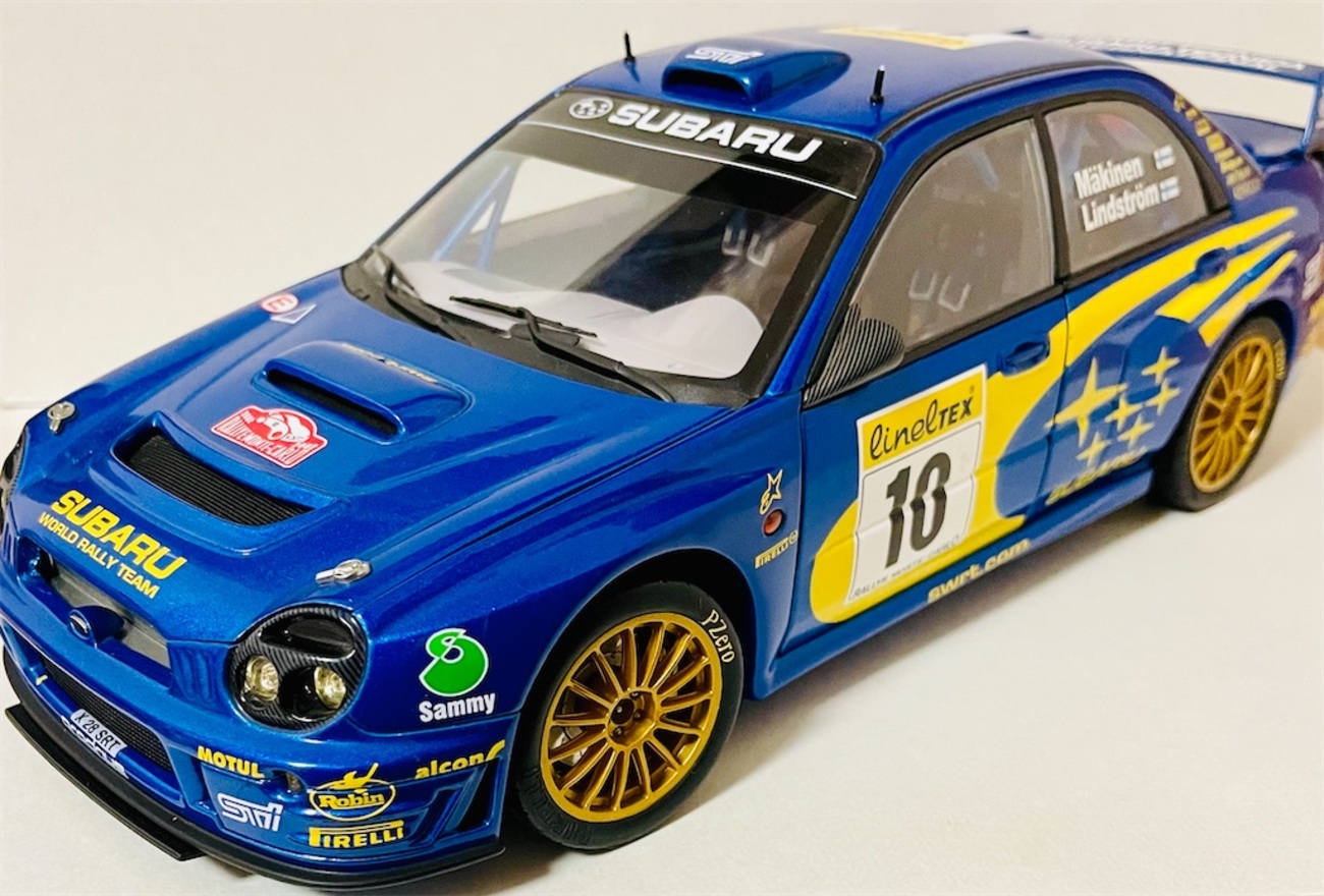 オートアート 1/18 スバル インプレッサ WRC 2002年 モンテカルロ 
