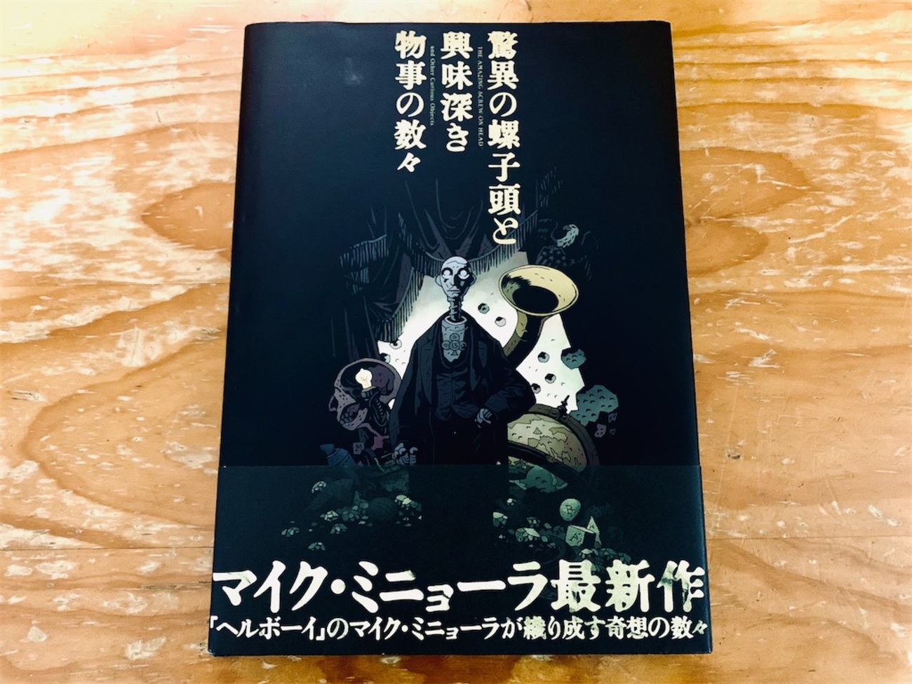 アメコミを読む#4》ミニョーラ度全開の不可思議短編集『驚異の螺子頭と 