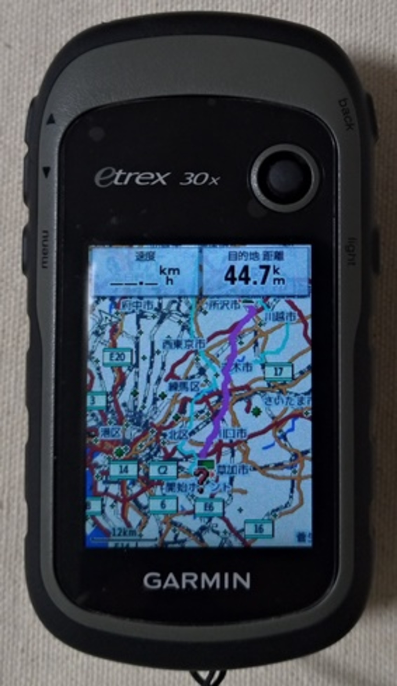 GARMIN eTrex 30x ハンディGPS シリコンケース付き 美品】GARMIN