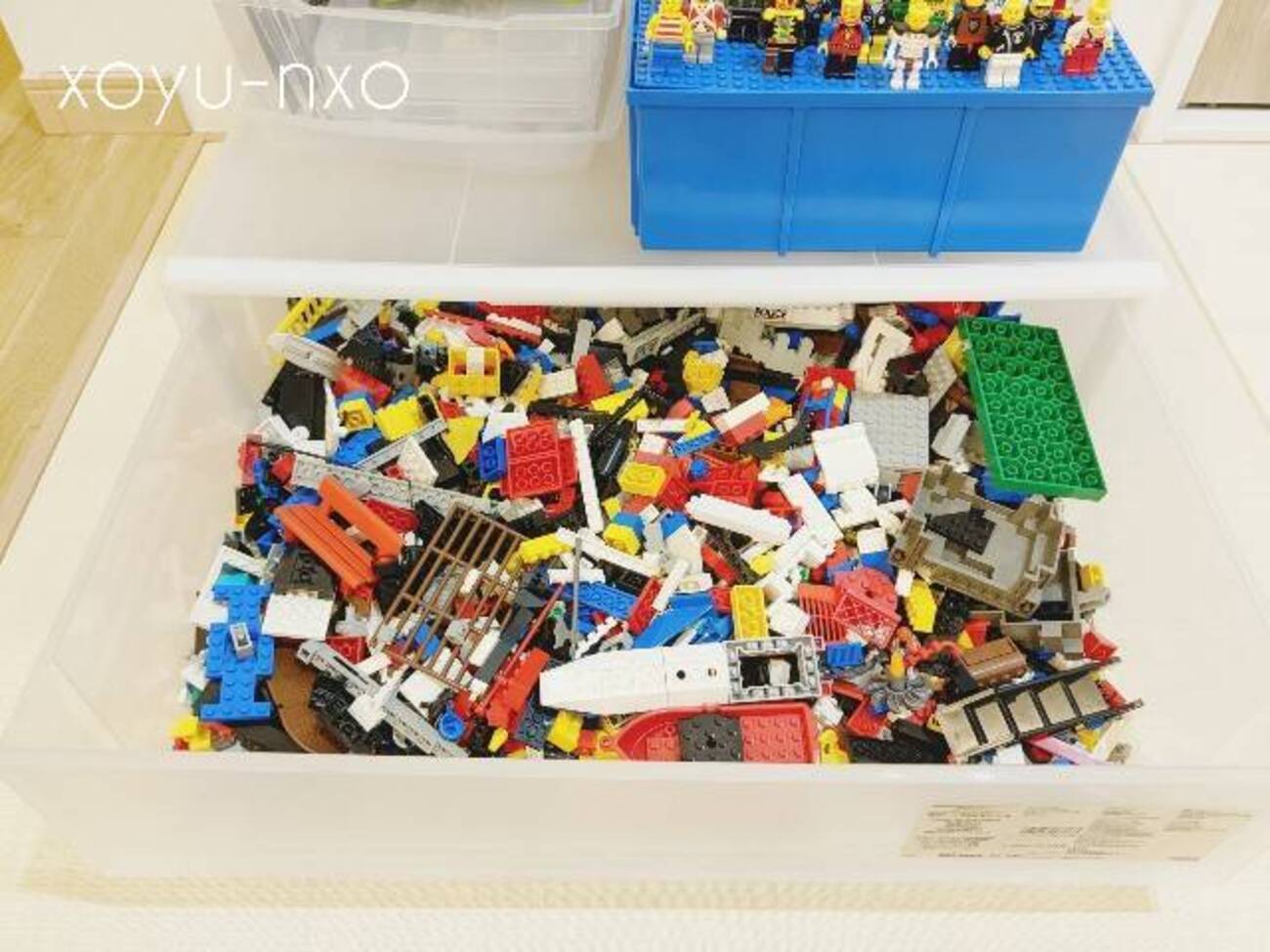 レゴ収納見直し】無印ケースで、遊びやすく散らからない収納。 - ゆー 