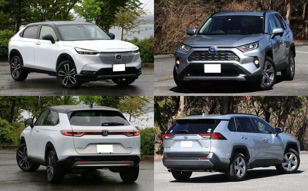 ヴェゼル（RV系）vs RAV4（5代目の中古）徹底比較！ - 新車情報の車