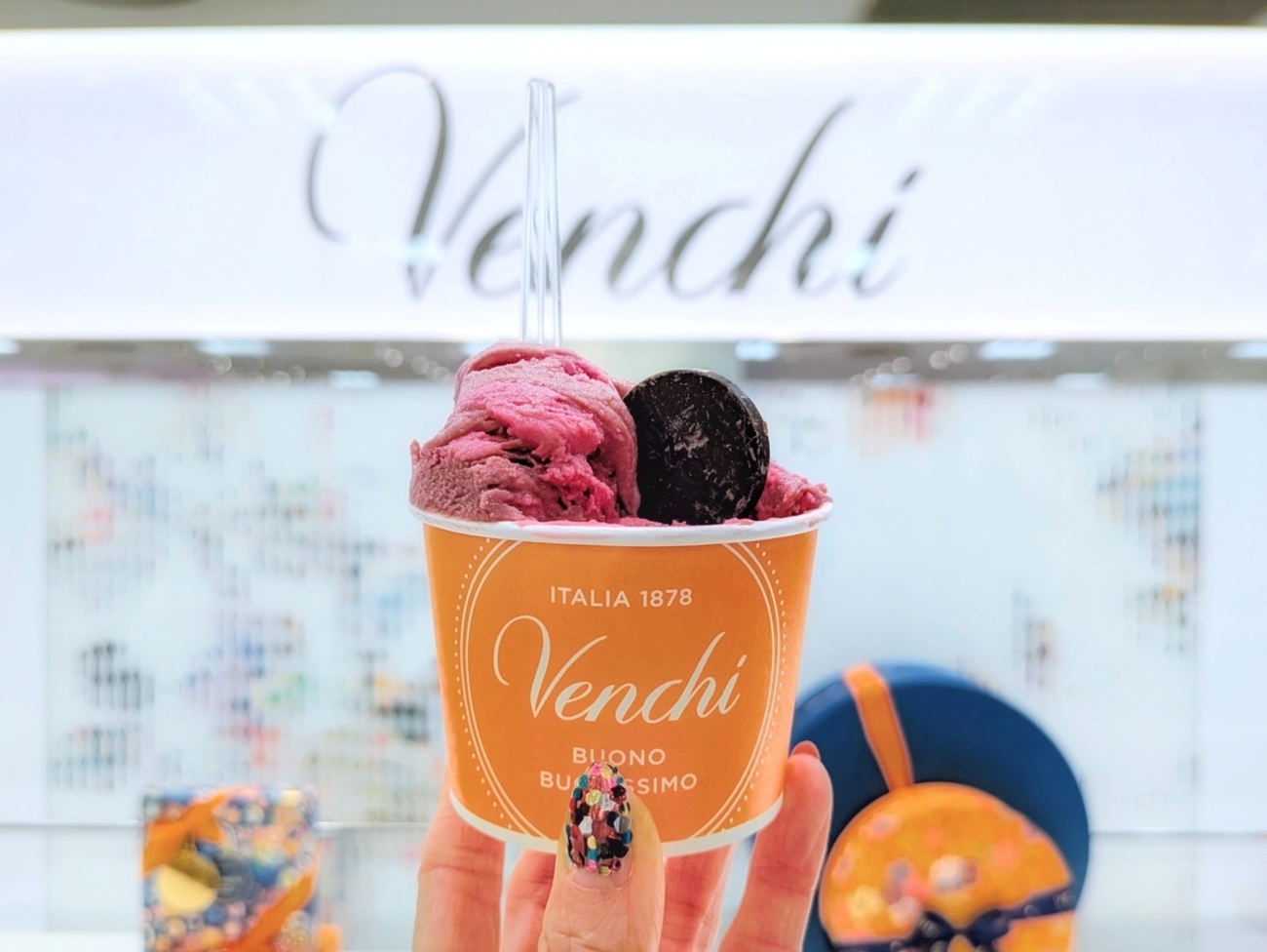 Venchiでジェラ活 モリモリな「チョコビアラズベリー」 - ツレヅレ食