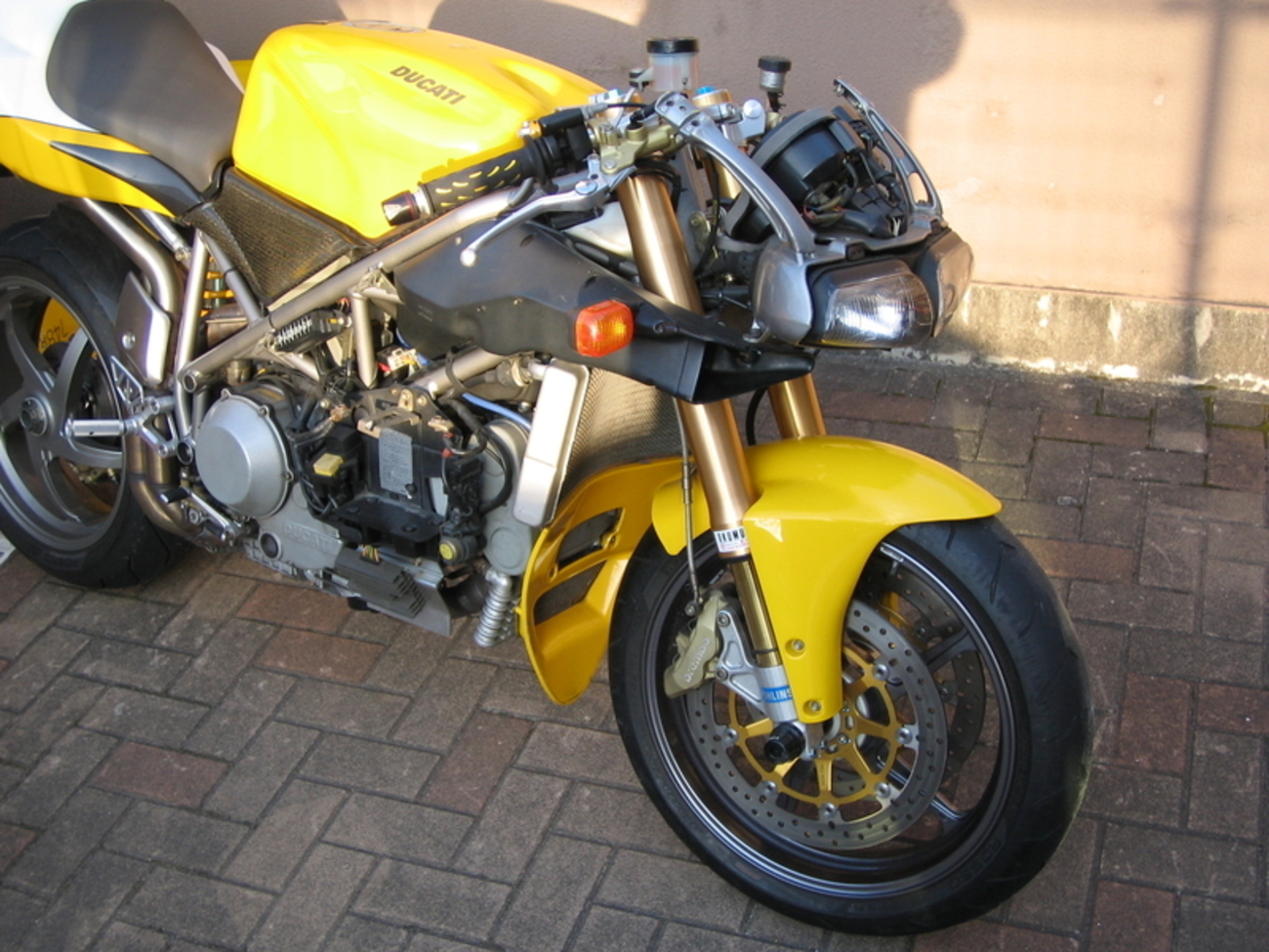 中華製カウルを使ってみた(終了編)とお掃除 - バイクと自転車とオッサンと…