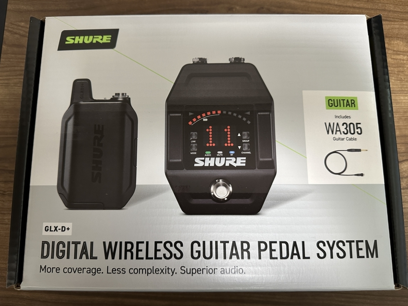 購入】SHURE GLXD16+ - FairWind-Weblog