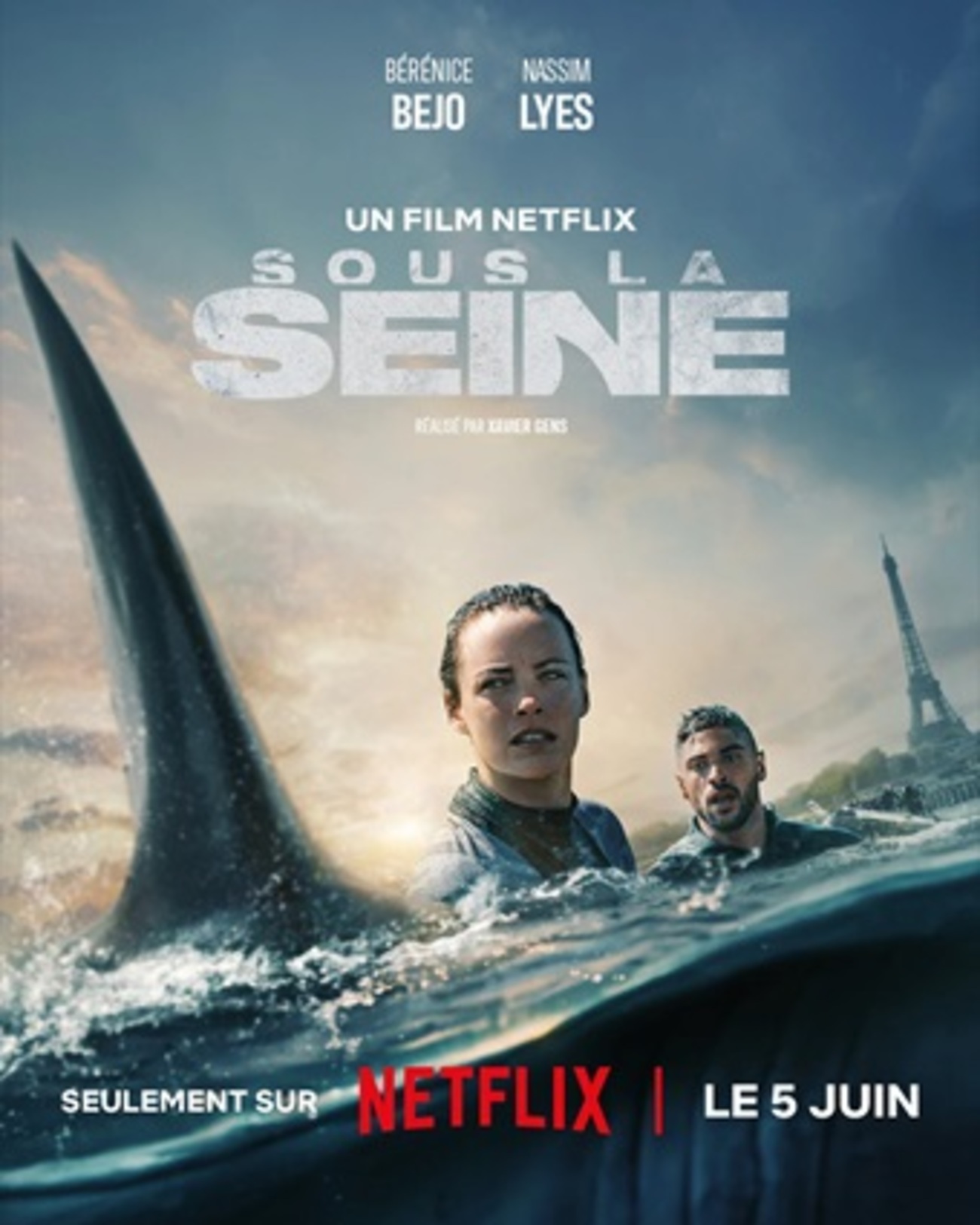 Netflix映画『セーヌ川の水面の下に』あらすじ・感想/ パリに突如出現 