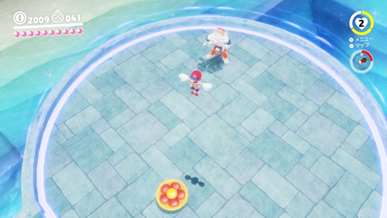 マリオオデッセイ 湖の国のパワームーンリスト - 空中姉妹都市