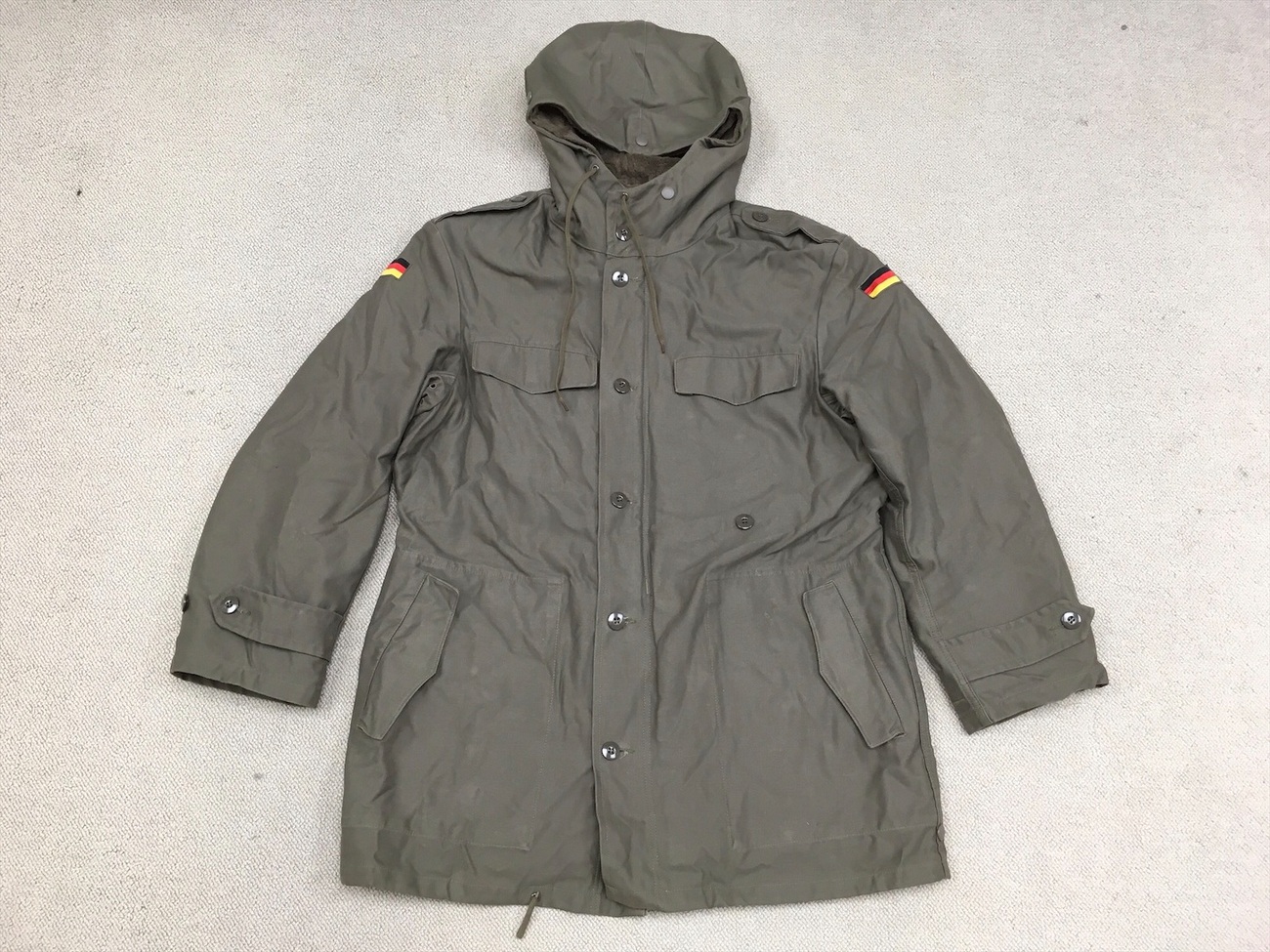 幕*官様 ＢＷドイツ軍/連邦軍＊１９５０年代＊ＺＢ/民間防衛隊カーキジャケット（ 幕*官様 BWドイツ軍/連邦軍＊1950年代＊ZB/民間防衛隊