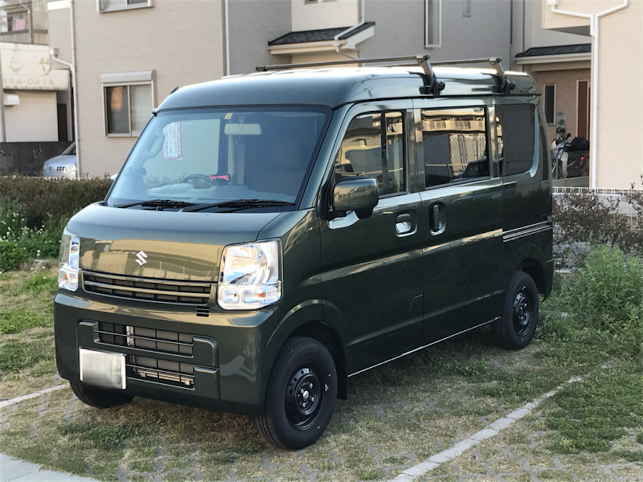 エブリイDA17 ハイルーフ純正ルーフキャリア手渡し