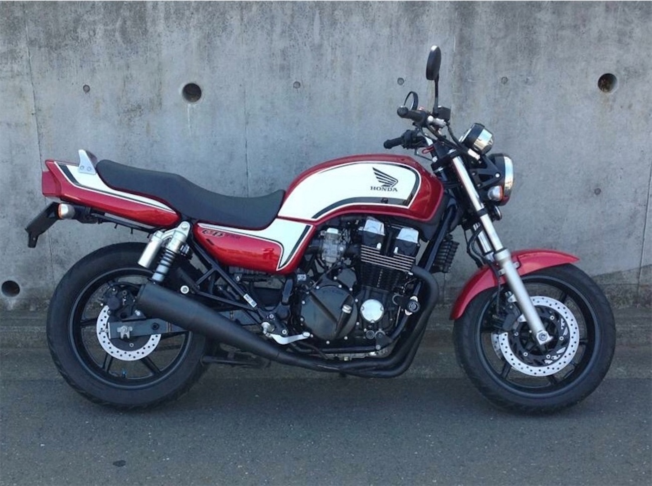 cb750 RC42 呼ぼ フルエキ チタンマフラー