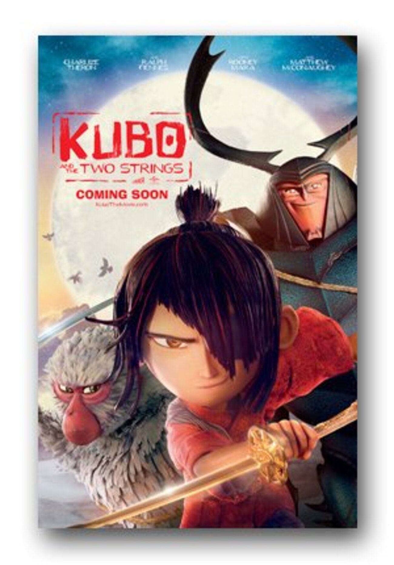 映画『KUBO クボ 二本の弦の秘密』感想 ストップモーションでしか表現できない意義に溢れた作品！ - 物語る亀