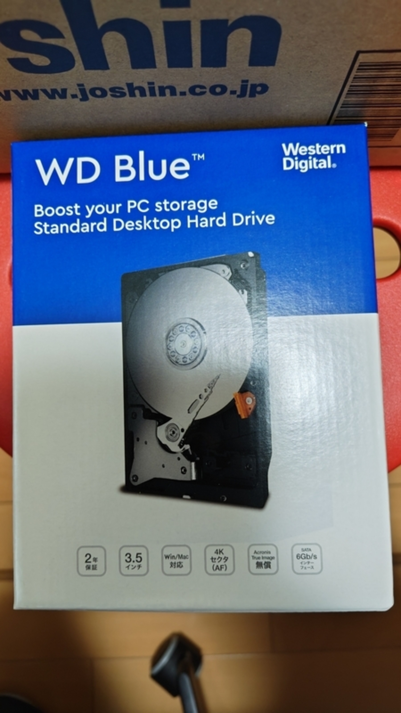 HDDを新調(WD Blue 8TB)した話 - MUJIんblog