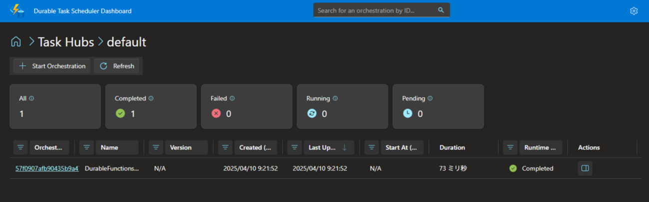 Azure Functions durable task schedulerを試してみた - Alternative Architecture ...
