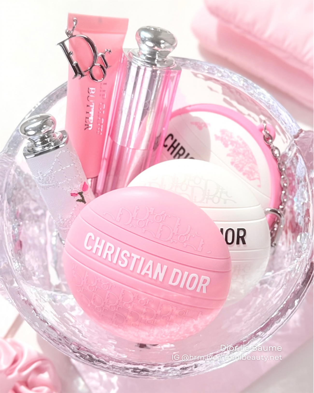 DIOR【限定ディオール ルボーム】ピンク登場💗マルチクリームの魅力