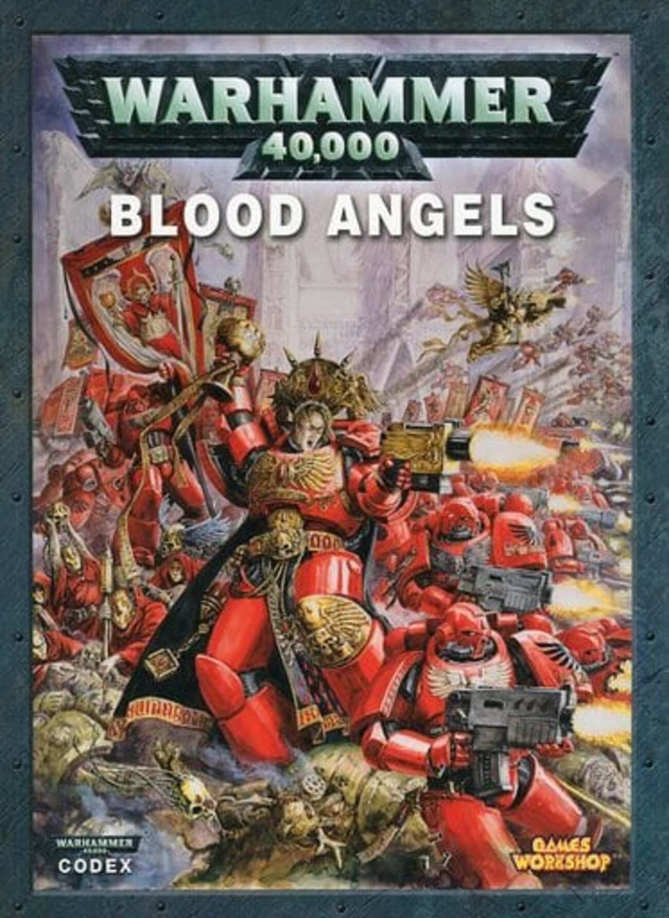 Warhammer 40.000 Codex Blood Angels – Englische Hardcover-Ausgabe, Armeebuch Für Sammler Und Spieler Warhammer 40.000 Codex Blood Angels – Englische Hardcover-Ausgabe, Armeebuch Für Sammler Und Spieler
