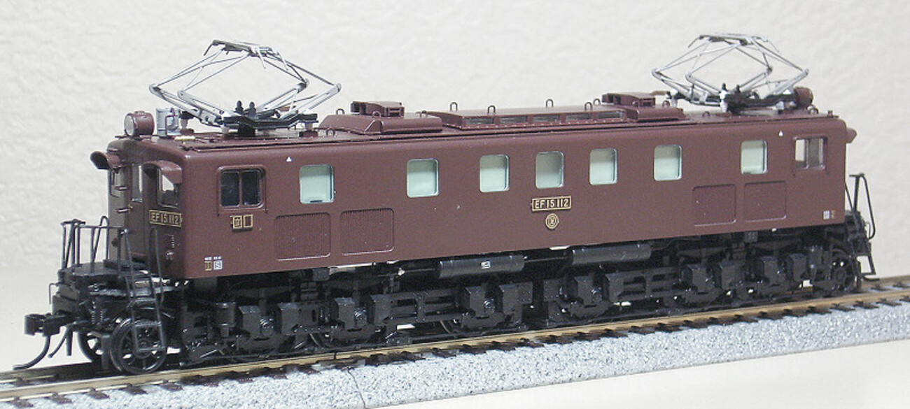 天賞堂EF15標準タイプ（7窓） EF15形電気機関車【カンタム・システム™搭載・非搭載