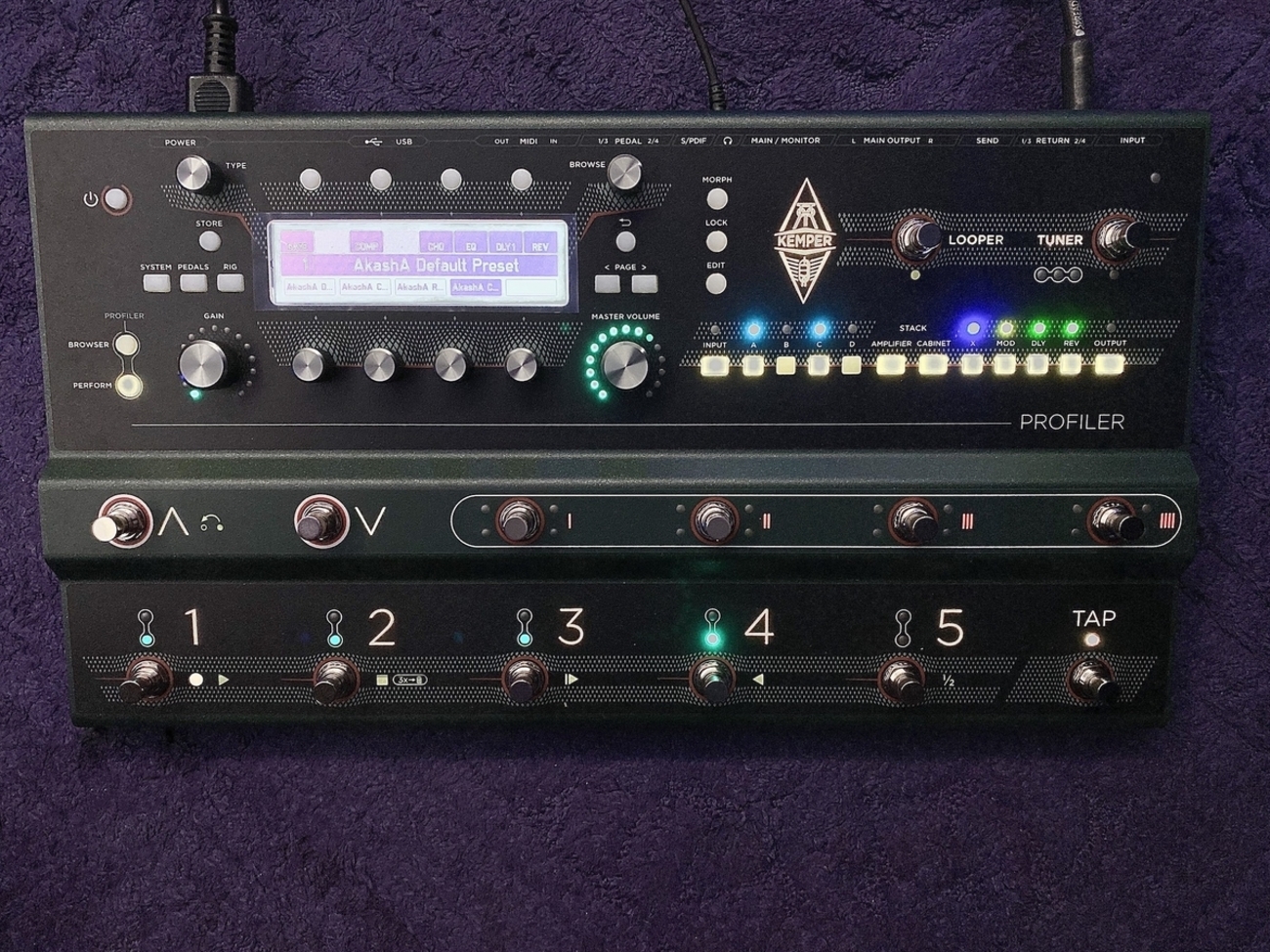 Kemper PROFILER STAGE フロア・タイプ 有料Rig等あり（Kemper  