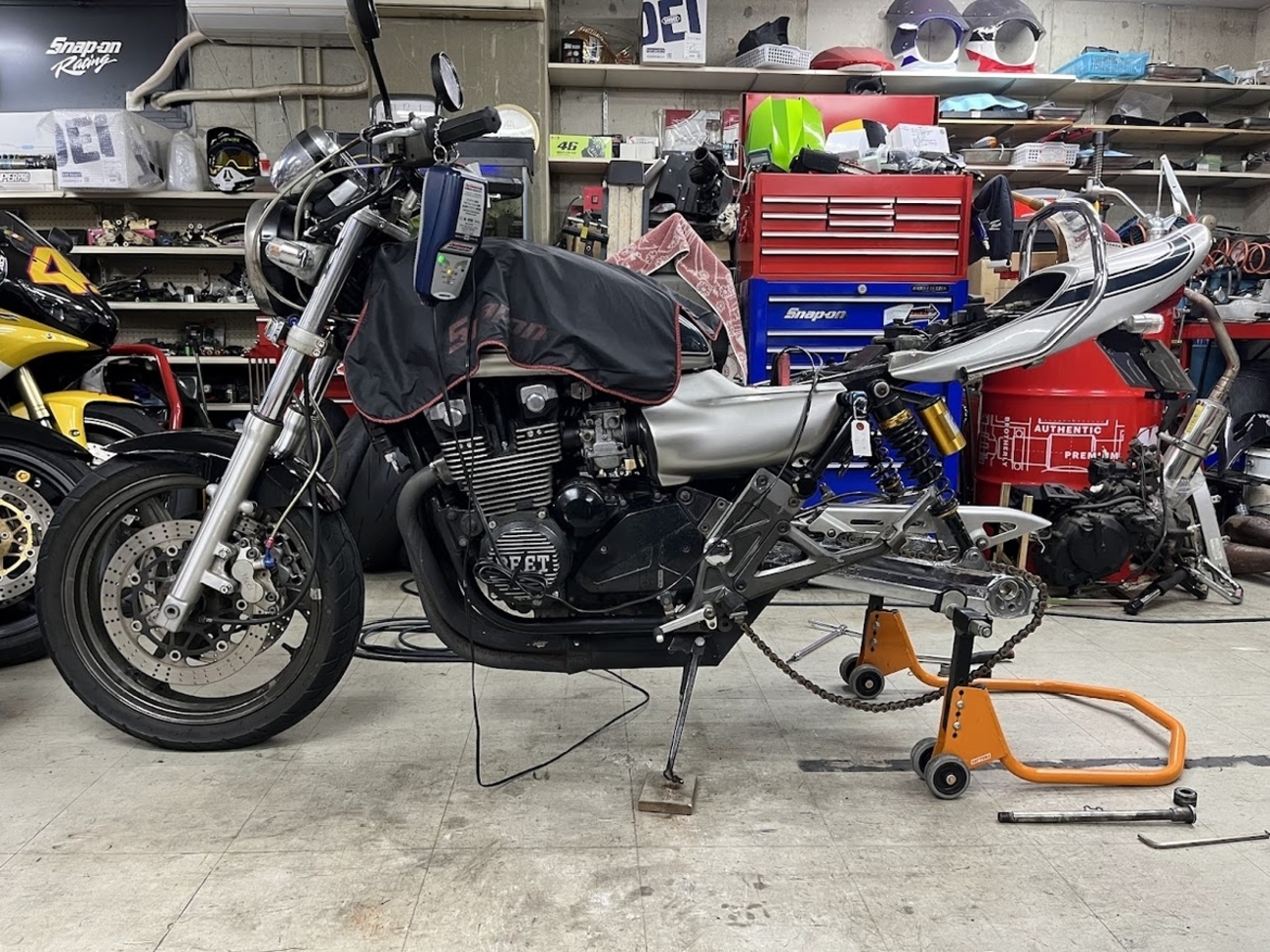 ゼファーχ (チェーン＆スプロケ交換) - moto shop TG's diary