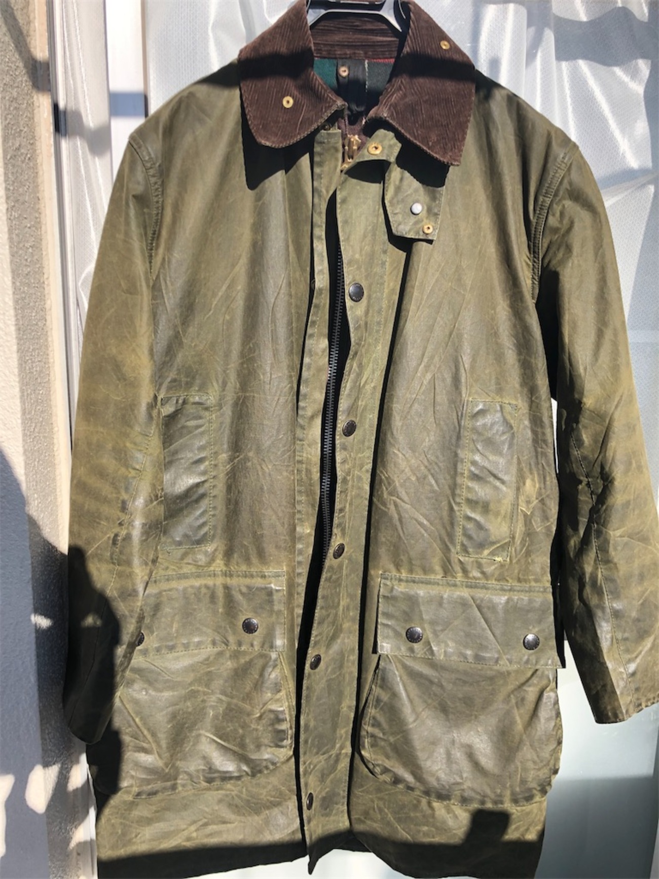 ヴィンテージのBarbourをオイル抜きしてみた - アスリートファッショニスタ