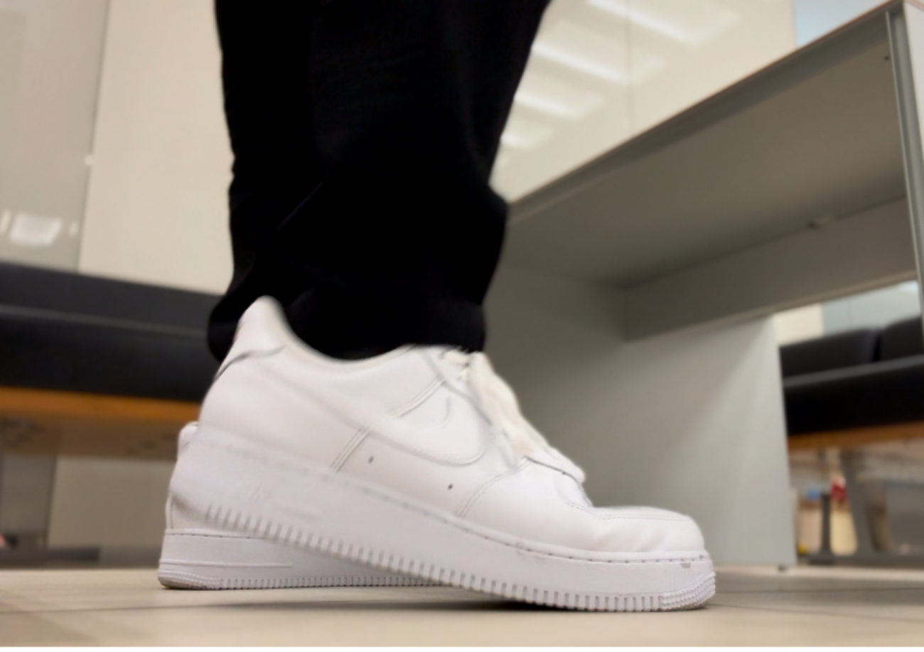 1851 ハンズフリーのエアフォース、好調。 - シューフィッター佐藤靖青