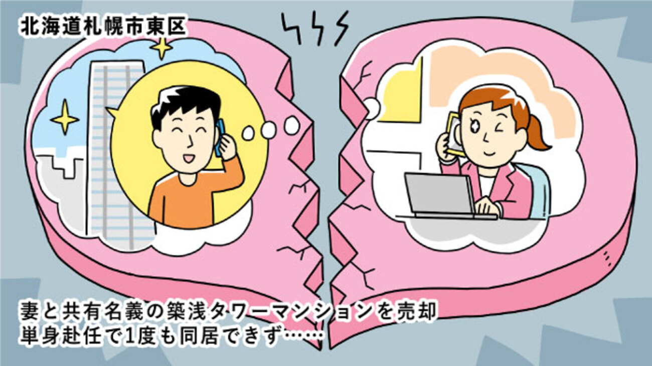 離婚が決まり、夫婦共同名義の築浅タワーマンションをスピード売却／北海道札幌市東区Sさん（30代）