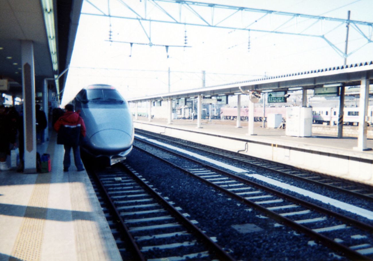 鉄道部品　サボ　秋田行(山形経由)/上野行(山形経由) 回想録】1990年代・山形経由の秋田帰省。400系「つばさ」と特急「こま