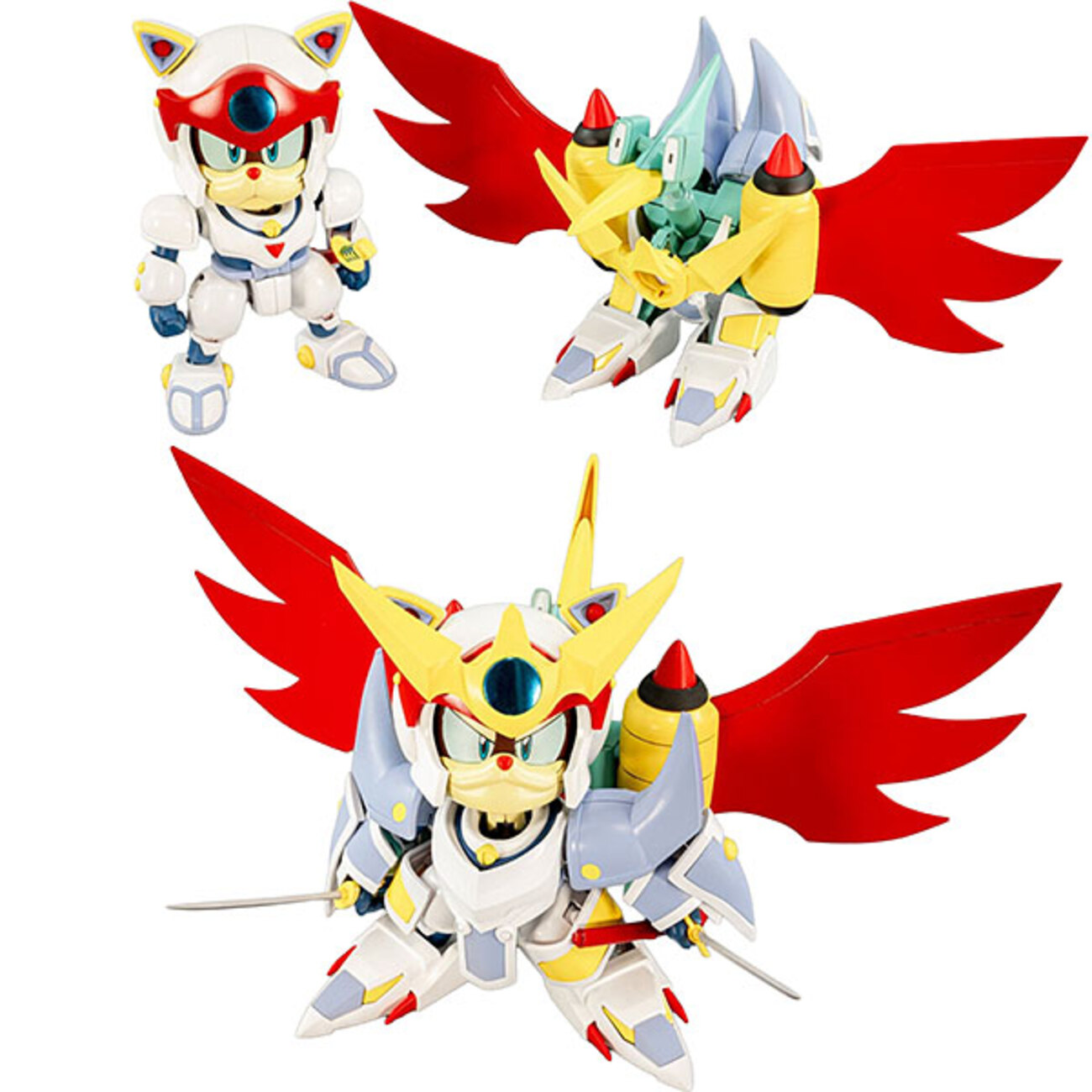 キャッ党忍伝てやんでえ】1/12『ヤッ太郎＆トリツックン』プラモデル 