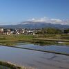 きょうの安達太良（田んぼに水が入りました・・・）