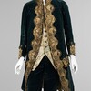 今日の一着：イタリアの男性用スーツ(1740–60)