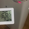 除湿機はゴキブリ対策になる？実際に使用した部屋の温度と湿度の推移。 